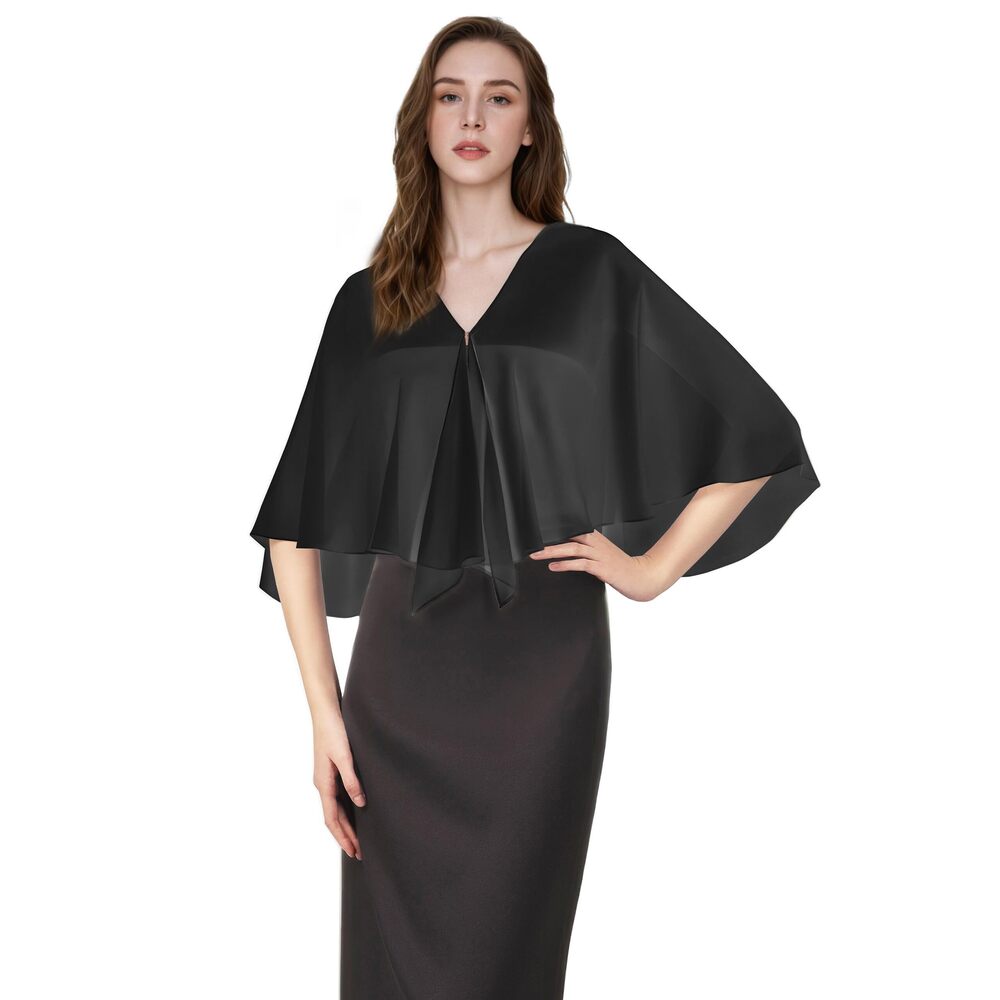 2795 Shawl Wraps For Women - Sheer Chiffon Shawl Elegant Soft Wraps